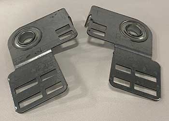 HEAVY DUTY, 12 GUAGE STEEL END BEARING PLATES