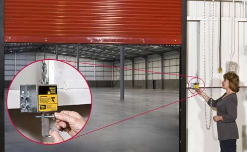 Overhead Fire Door